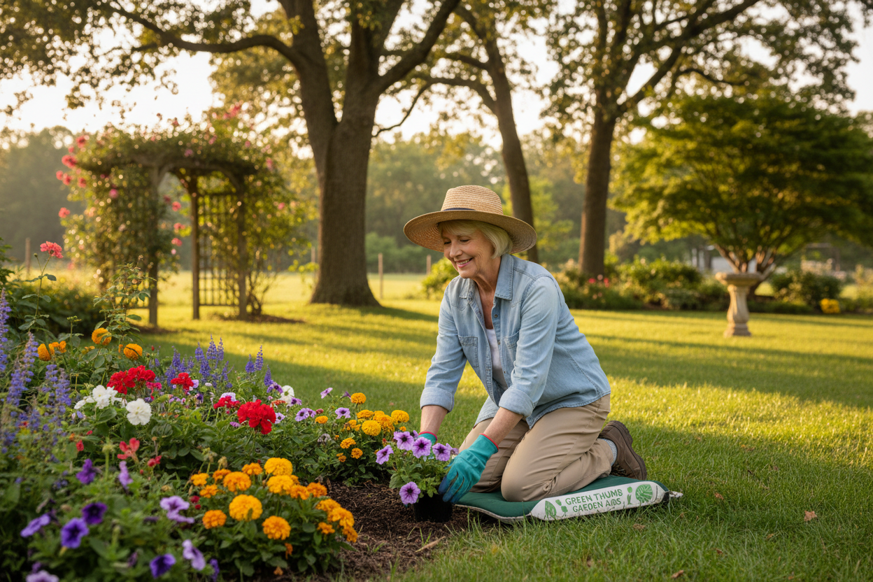 Garden Kneeler and Bench